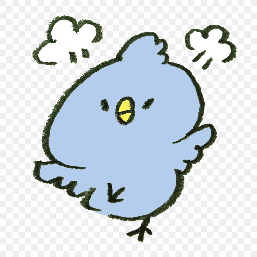 BBoom BBoom Crazy Blue Bird Line Art, PNG, 1720x1720px, Bboom Bboom, Art, Artwork, Beak, Bird Download Free