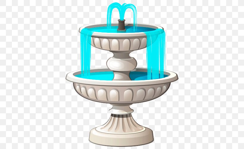 Clip Art Image Fountain Vector Graphics, PNG, 500x500px, Fountain, Cake Stand, Cartoon, Drawing, Royaltyfree Download Free