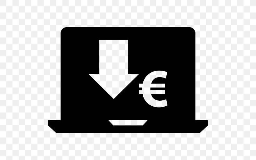 Money Euro, PNG, 512x512px, Money, Black, Black And White, Brand, Business Download Free