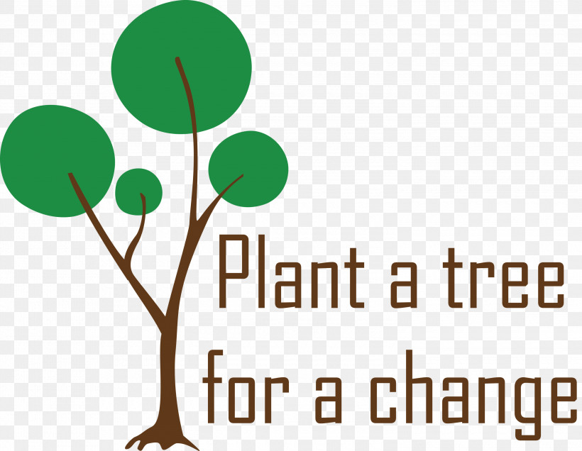 Plant A Tree For A Change Arbor Day, PNG, 3000x2330px, Arbor Day, Behavior, Branching, Happiness, Human Download Free