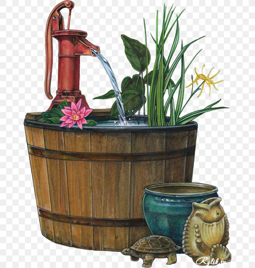 Cartoon Water Clip Art, PNG, 670x860px, Cartoon, Blog, Bucket, Flowerpot, Herb Download Free