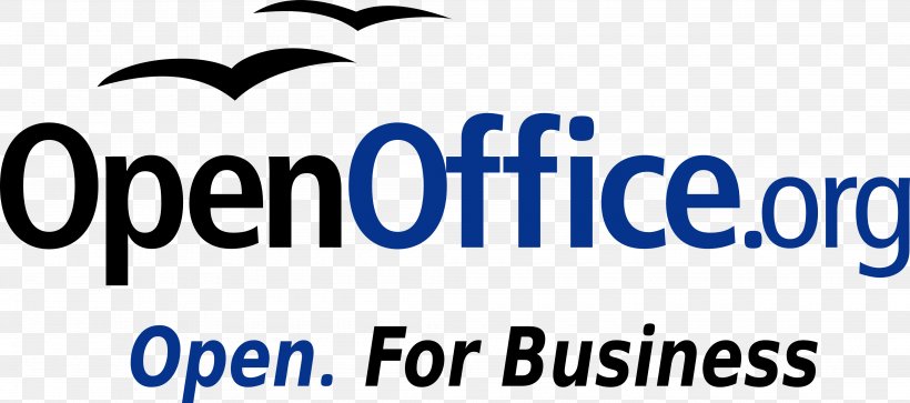 OpenOffice Microsoft Office Microsoft Word, PNG, 4180x1855px, Openoffice, Apache Openoffice Writer, Area, Blue, Brand Download Free