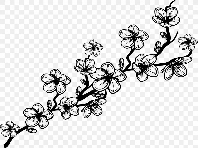Drawing Clip Art, PNG, 2400x1794px, Drawing, Artwork, Black And White, Body Jewelry, Branch Download Free
