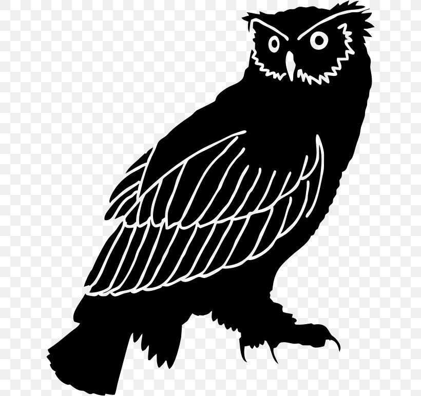 Owl Silhouette Drawing Clip Art, PNG, 640x772px, Owl, Autocad Dxf, Bald Eagle, Beak, Bird Download Free