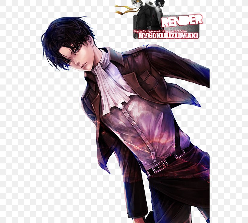 Eren Yeager Levi Attack On Titan Rendering, PNG, 566x739px, Watercolor, Cartoon, Flower, Frame, Heart Download Free