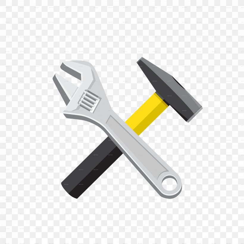 Spanners Hammer Adjustable Spanner, PNG, 4961x4961px, Spanners, Adjustable Spanner, Claw Hammer, Hammer, Hardware Download Free