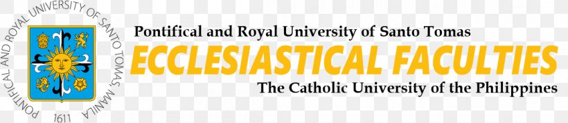 University Of Santo Tomas Faculties Of Ecclesiastical Studies University Of Santo Tomas Graduate School Pontifical University Ecclesiastical University, PNG, 1100x240px, University Of Santo Tomas, Area, Banner, Brand, Canon Law Download Free