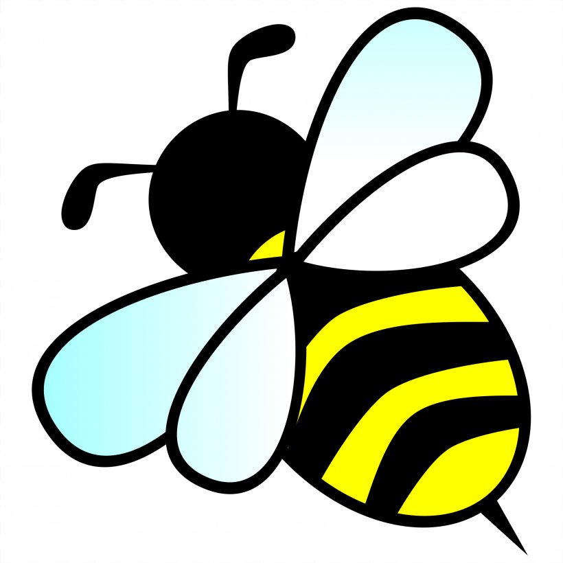 Bumblebee Clip Art, PNG, 2190x2190px, Bee, Area, Artwork, Black And White, Bumblebee Download Free