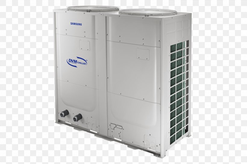 Chiller Air Conditioning Variable Refrigerant Flow HVAC Daikin Applied Americas, PNG, 3000x2000px, Chiller, Air Conditioning, Aircooled Engine, Daikin Applied Americas, Efficiency Download Free