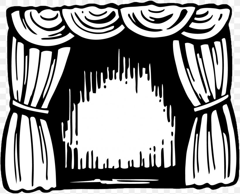 Theater Drapes And Stage Curtains Theatre Cinema Drawing Clip Art, PNG, 1479x1196px, Watercolor, Cartoon, Flower, Frame, Heart Download Free