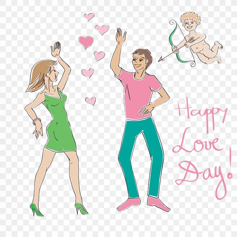 Dance Drawing Stock Illustration Illustration, PNG, 836x836px, Watercolor, Cartoon, Flower, Frame, Heart Download Free