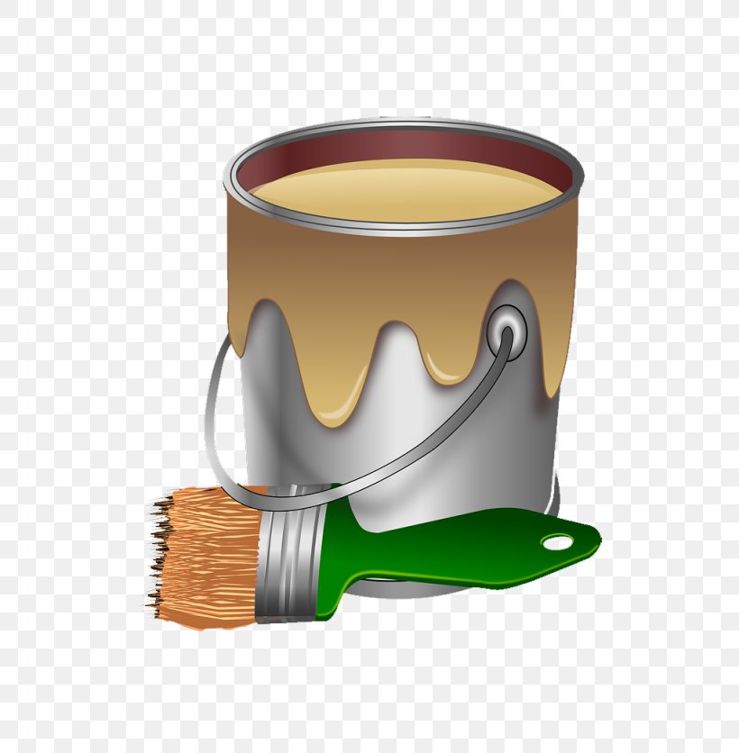 Painting Brush Bucket, PNG, 1024x1045px, Paint, Art, Brush, Bucket, Coffee Cup Download Free