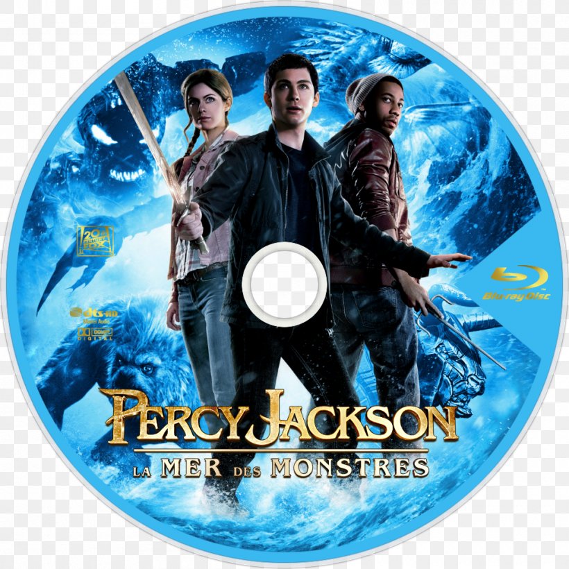 Percy Jackson & The Olympians The Sea Of Monsters The Lightning Thief Film, PNG, 1000x1000px, Percy Jackson, Adventure Film, Album Cover, Compact Disc, Dvd Download Free