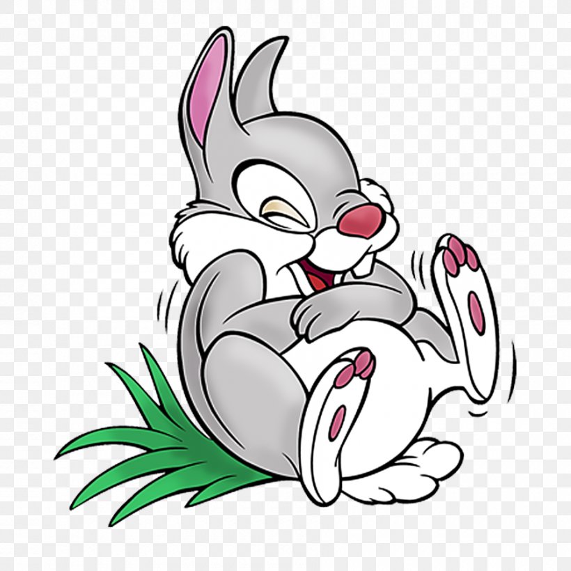 Thumper Rabbit Animation Clip Art, PNG, 900x900px, Watercolor, Cartoon, Flower, Frame, Heart Download Free