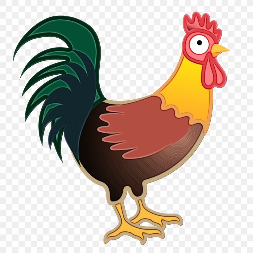 Clip Art Rooster Chicken Vector Graphics, PNG, 1024x1024px, Rooster, Art, Beak, Bird, Cartoon Download Free