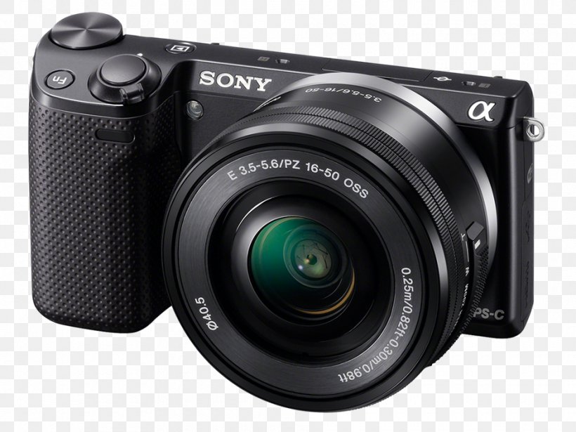 Sony NEX-5T Sony NEX-5R Mirrorless Interchangeable-lens Camera, PNG, 940x705px, Sony Nex5, Active Pixel Sensor, Apsc, Bionz, Camera Download Free