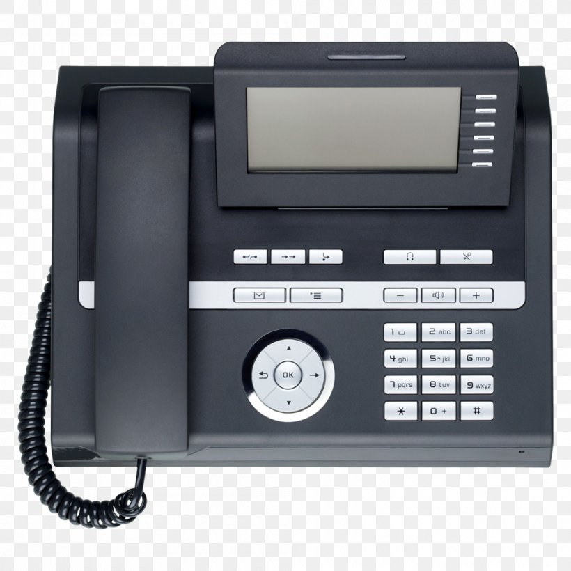 OpenStage Telephone VoIP Phone HiPath Session Initiation Protocol, PNG, 1000x1000px, Openstage, Corded Phone, Electronics, Ethernet, Hardware Download Free