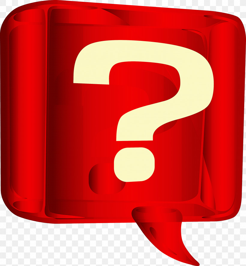 Question Mark, PNG, 2777x3000px, Question Mark, Carmine, Material Property, Number, Red Download Free