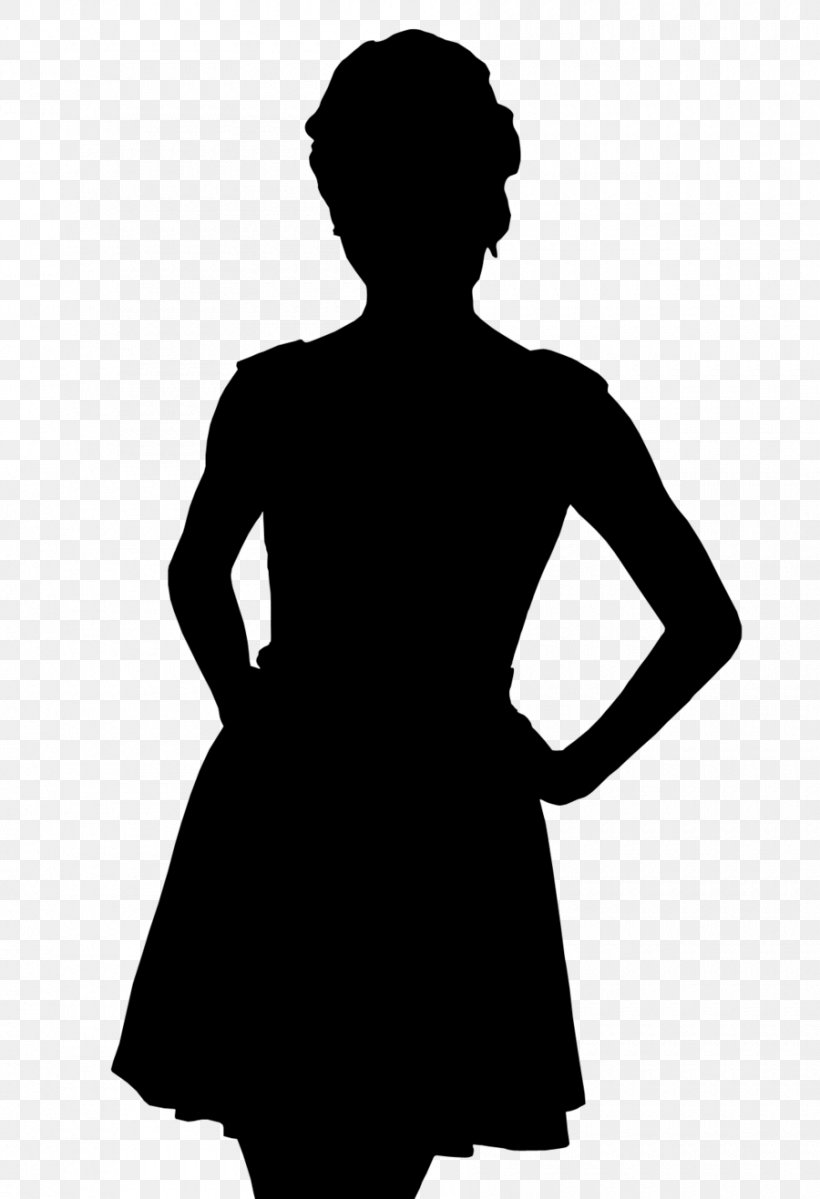 Silhouette Clip Art, PNG, 900x1317px, Silhouette, Arm, Black, Black And White, Dress Download Free