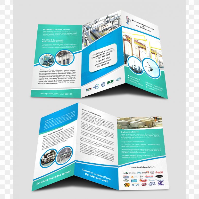 Brochure Pamphlet Air Conditioning, PNG, 1300x1300px, Brochure, Air Conditioning, Brand, Pamphlet, Precision Refrigeration Limited Download Free
