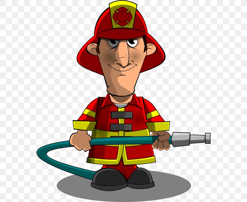 Firefighter Fire Engine Free Content Clip Art, PNG, 578x669px, Firefighter, Art, Cartoon, Document, Fictional Character Download Free