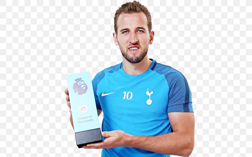 Harry Kane FIFA 18 Premier League Tottenham Hotspur F.C. England National Football Team, PNG, 512x512px, Harry Kane, Arm, Ea Sports, Electric Blue, England National Football Team Download Free