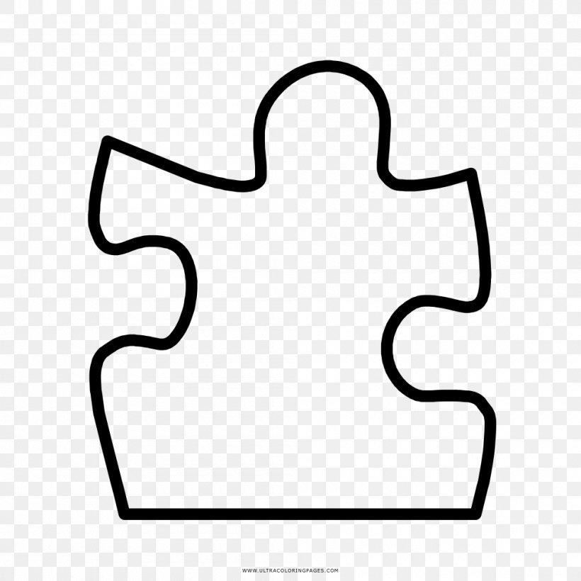 Jigsaw Puzzles Coloring Book Drawing Ausmalbild, PNG, 1000x1000px, Jigsaw Puzzles, Area, Ausmalbild, Black, Black And White Download Free