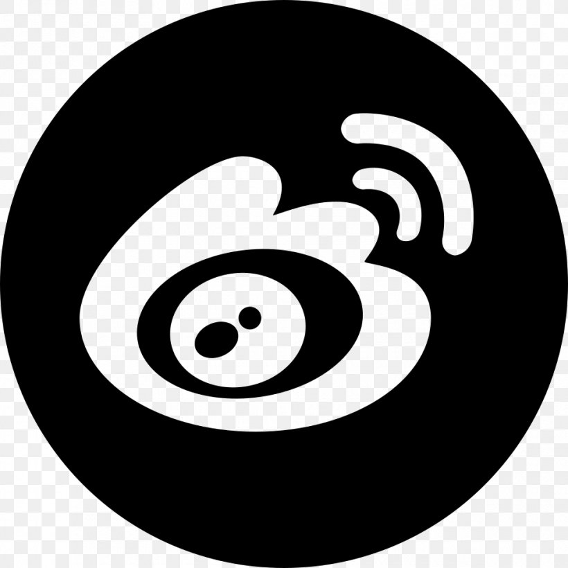 Sina Weibo Microblogging Sina Corp, PNG, 980x980px, Sina Weibo, Billiard Ball, Black, Black And White, Eight Ball Download Free