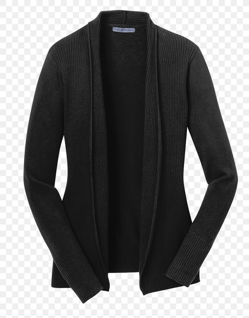 T-shirt Cardigan Sweater Clothing Port Authority, PNG, 760x1048px, Tshirt, Black, Blazer, Cardigan, Clothing Download Free
