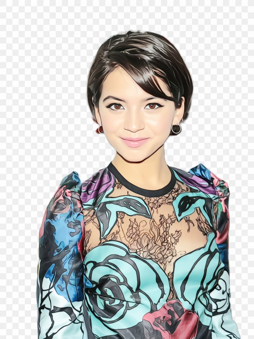 Transformers Cartoon, PNG, 1732x2308px, Isabela Moner, Actress, Bangs, Black, Black Hair Download Free