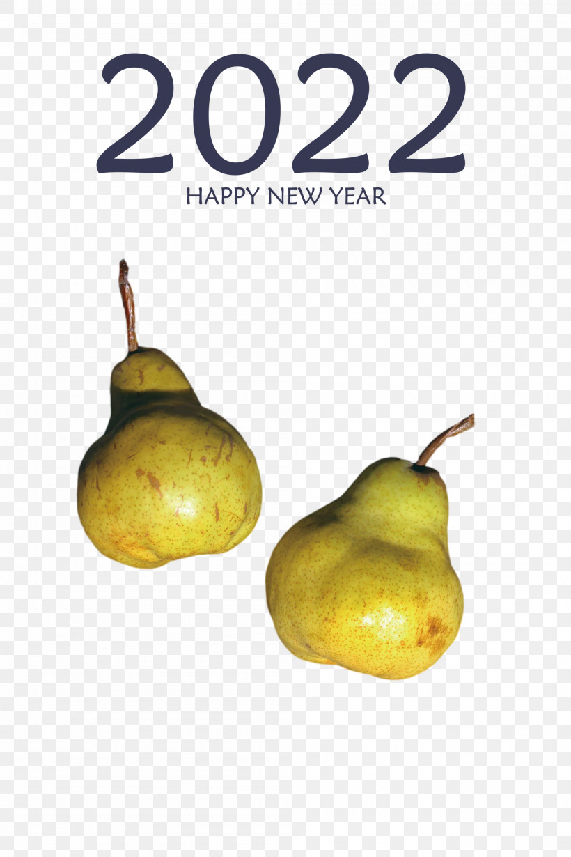 2022 Happy New Year 2022 New Year 2022, PNG, 2000x3000px, Pear, Fruit, Meter Download Free