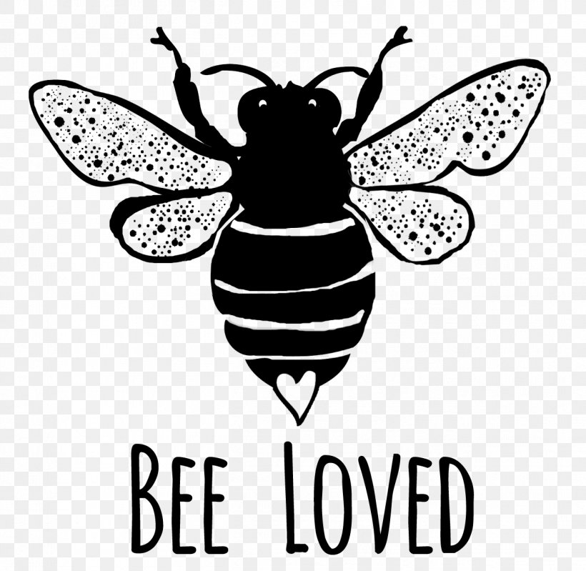 Honey Bee Butterflies And Moths Plague Clip Art, PNG, 1302x1270px, Honey Bee, Arthropod, Artwork, Bee, Black And White Download Free