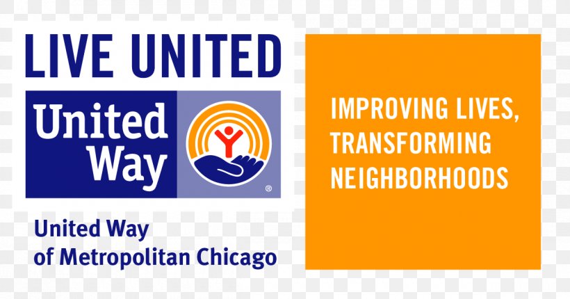 Logo Organization United Way-Metro Chicago United Way Of Metropolitan Chicago United Way Worldwide, PNG, 1200x630px, Logo, Area, Banner, Brand, Chicago Download Free