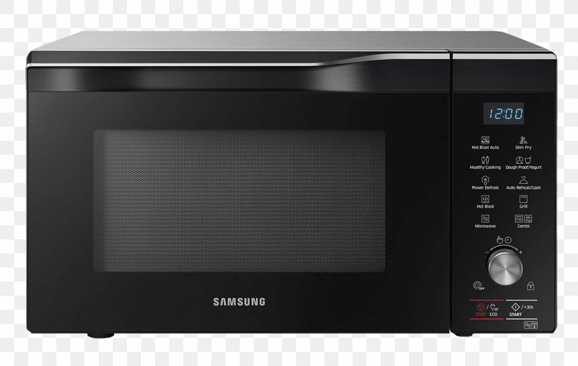 Microwave Ovens Samsung MC457TDRCSR Microwave SAMSUNG, PNG, 2300x1459px, Microwave Ovens, Audio Receiver, Convection, Convection Oven, Cooking Ranges Download Free