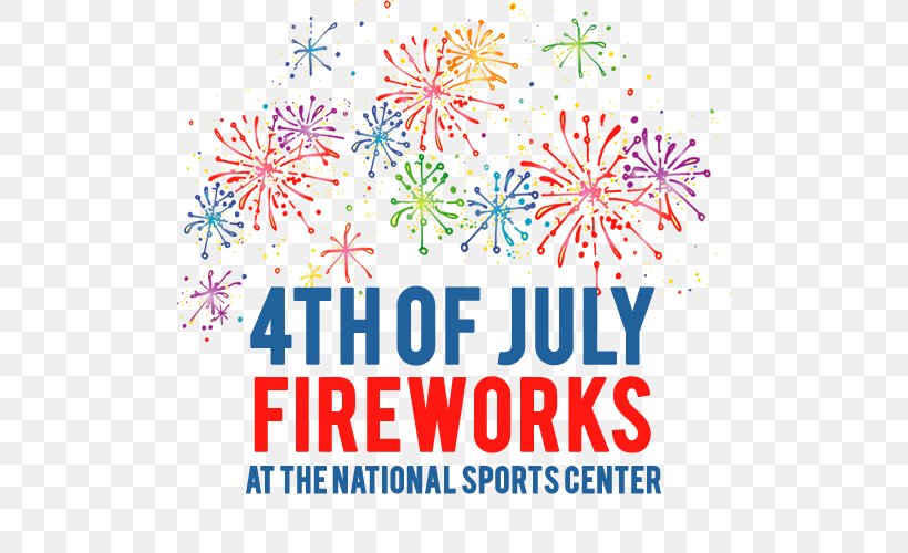 National Sports Center Independence Day Line Point Fireworks, PNG, 500x500px, National Sports Center, Area, Blaine, Fireworks, Independence Day Download Free