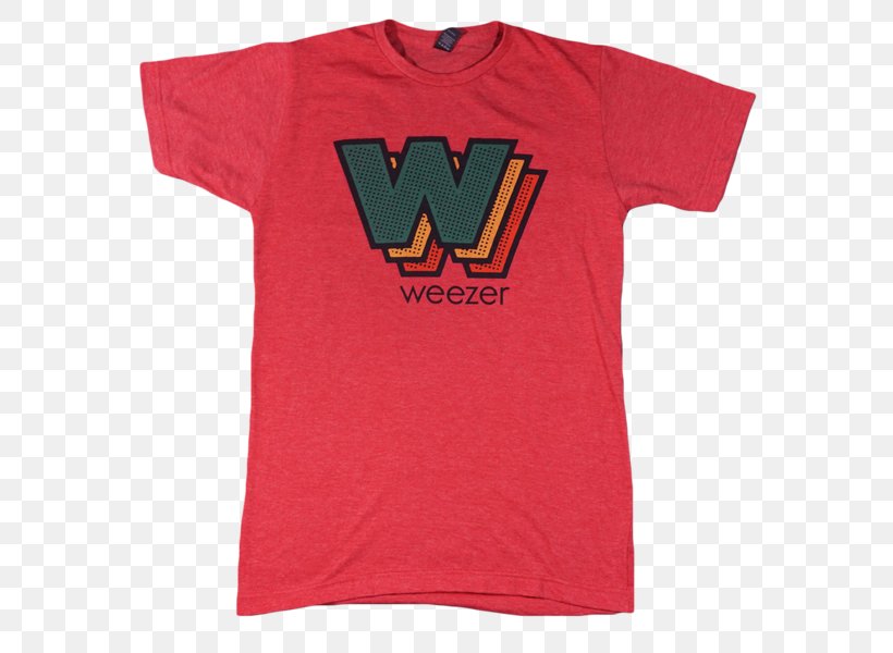 T-shirt Weezer Logo Everything Will Be Alright In The End, PNG, 600x600px, Watercolor, Cartoon, Flower, Frame, Heart Download Free