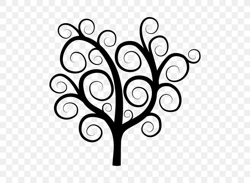 Tree Sticker Gastouder Vinyl Group, PNG, 600x600px, Tree, Black And White, Branch, Cercis Siliquastrum, Decorative Arts Download Free