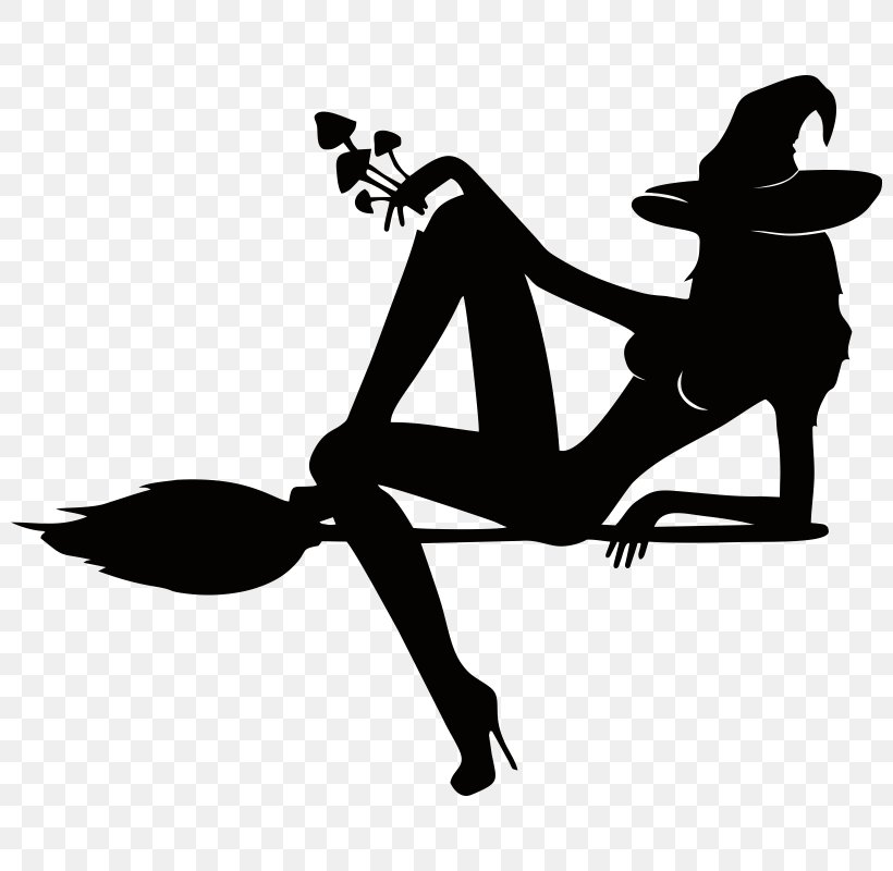 Vector Graphics Witchcraft Clip Art Illustration Image, PNG, 800x800px, Witchcraft, Artwork, Black, Black And White, Footwear Download Free
