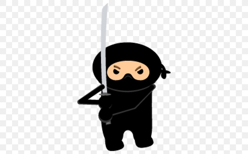 Ninja YouTube, PNG, 512x512px, Ninja, Black, Cartoon, Computer Software, Facial Hair Download Free