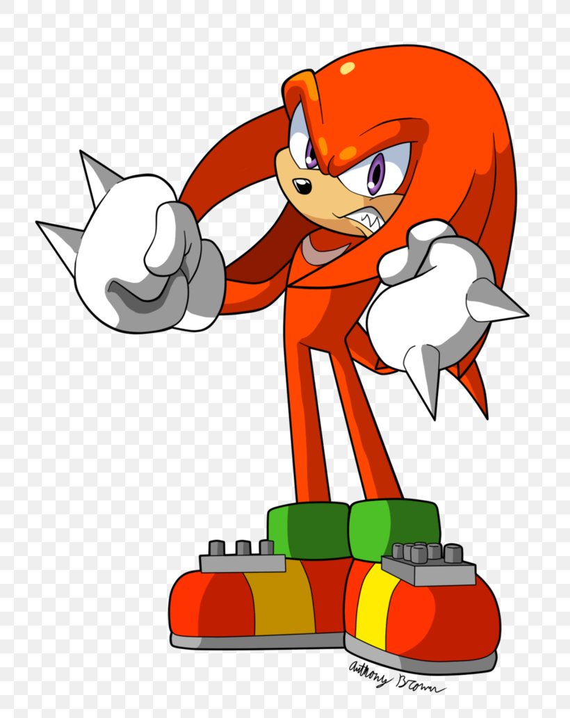 Knuckles The Echidna Sonic The Hedgehog Tails Doctor Eggman, PNG, 774x1033px, Knuckles The Echidna, Area, Art, Artwork, Cartoon Download Free