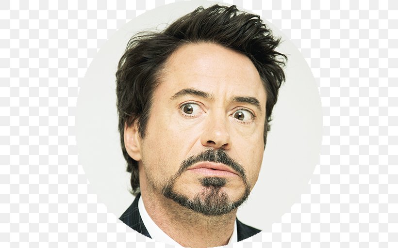 Robert Downey Jr. Iron Man Marvel Avengers Assemble YouTube, PNG, 512x512px, Robert Downey Jr, Actor, Avengers Age Of Ultron, Back To School, Beard Download Free