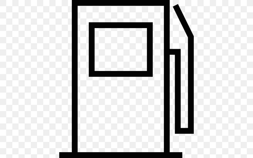 Filling Station Gasoline Fuel Dispenser Pump Symbol, PNG, 512x512px, Filling Station, Area, Black, Black And White, Diesel Fuel Download Free