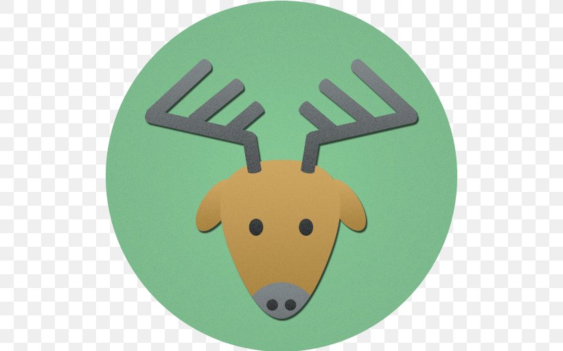 Reindeer Rudolph, PNG, 512x512px, Reindeer, Antler, Christmas, Computer Software, Deer Download Free