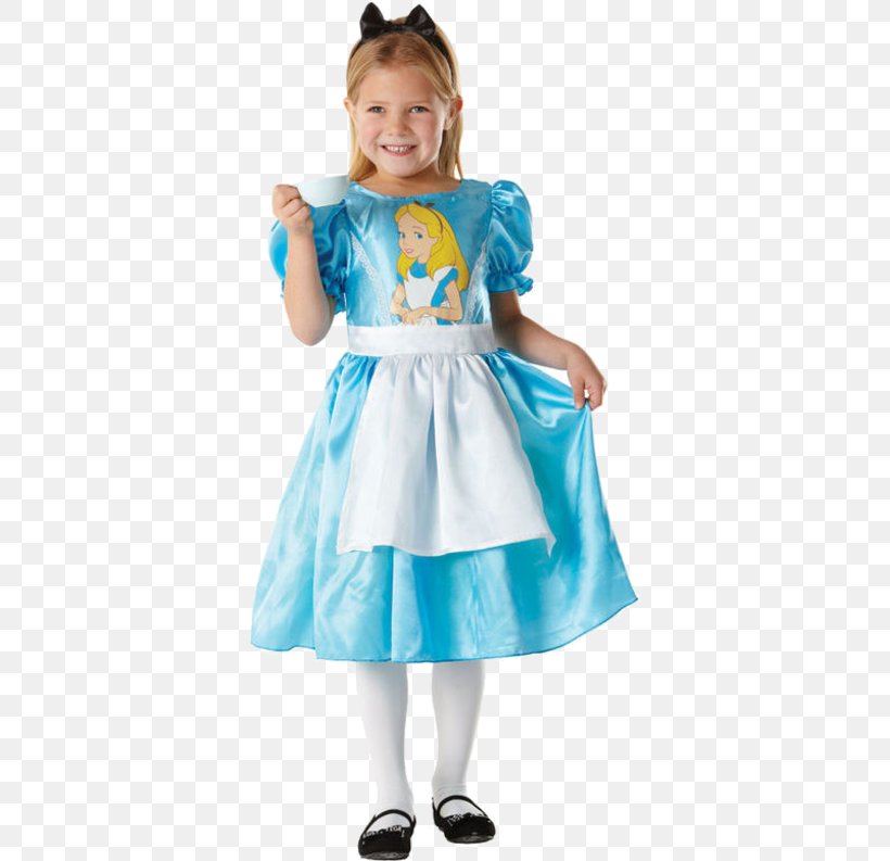 Alice In Wonderland Alice's Adventures In Wonderland Mad Hatter Costume Party, PNG, 500x793px, Alice In Wonderland, Alice In Wonderland Dress, Blue, Child, Clothing Download Free
