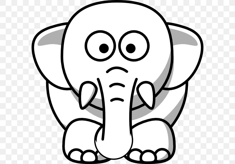 Clip Art Image Drawing Elephants Cartoon, PNG, 600x573px, Watercolor, Cartoon, Flower, Frame, Heart Download Free