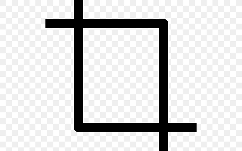 Rectangle Black Cross, PNG, 512x512px, User Interface, Area, Black, Cropping, Cross Download Free