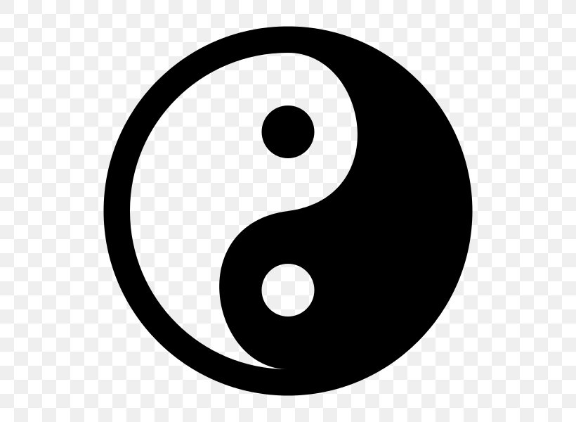 Yin And Yang Emoticon, PNG, 600x600px, Yin And Yang, Avatar, Black And White, Emoticon, Smile Download Free