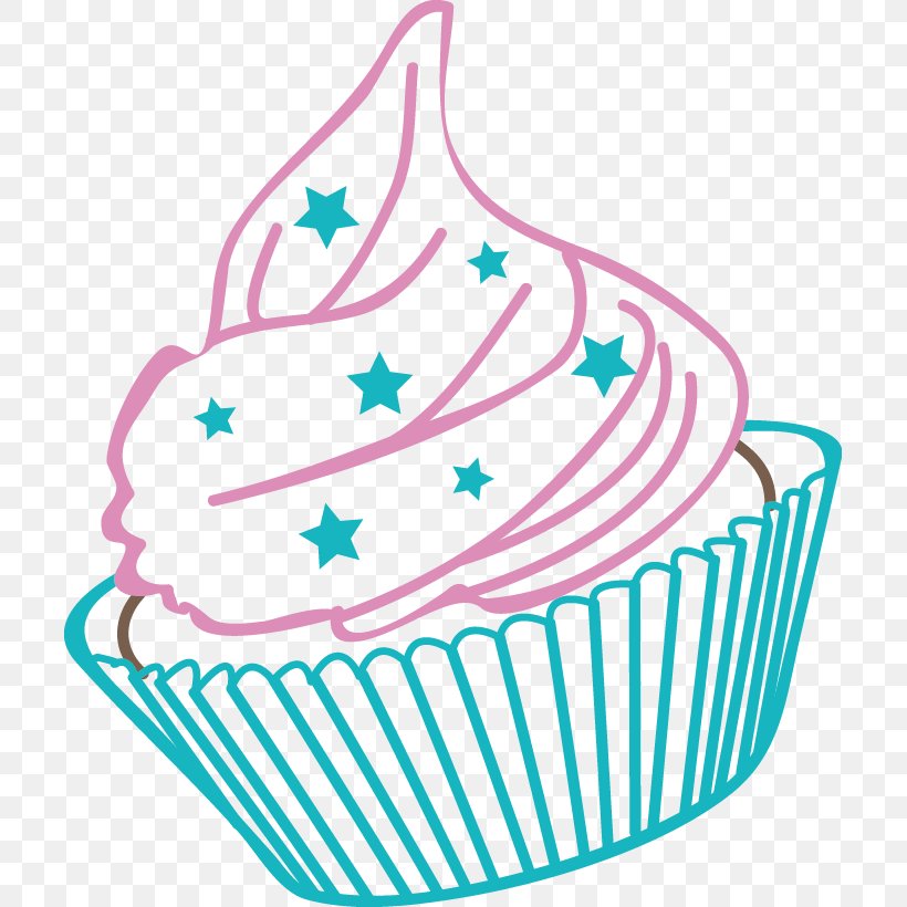 Frosting & Icing Cupcake Food Baking, PNG, 703x820px, Frosting Icing, Aqua, Artwork, Baking, Baking Cup Download Free