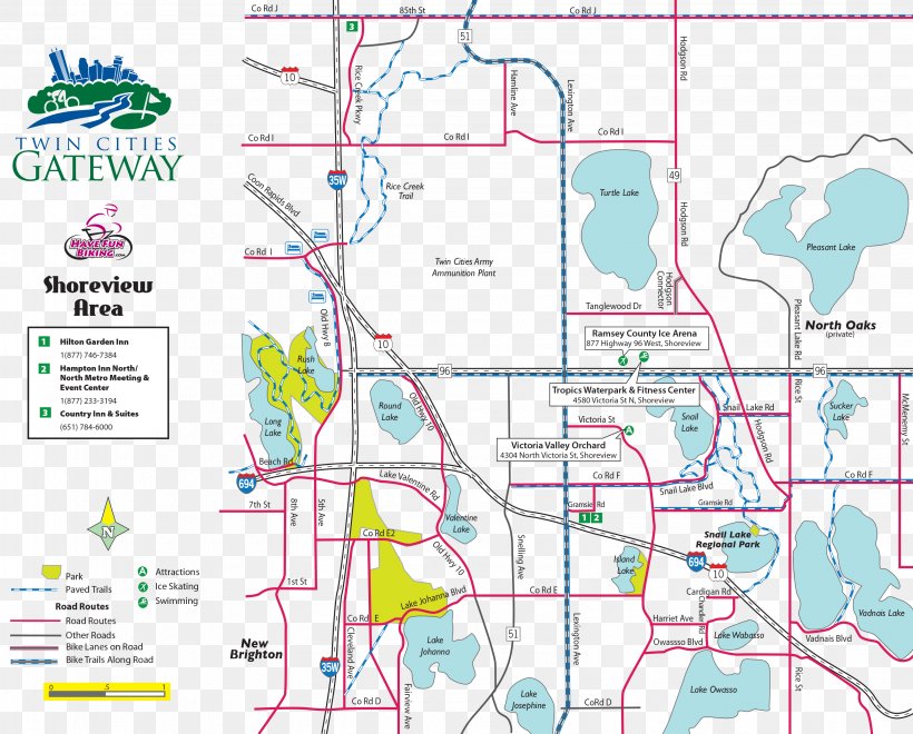Shoreview Minneapolis–Saint Paul Map Coon Rapids Gateway State Trail, PNG, 3166x2550px, Shoreview, Area, Bicycle Map, Blaine, Coon Rapids Download Free