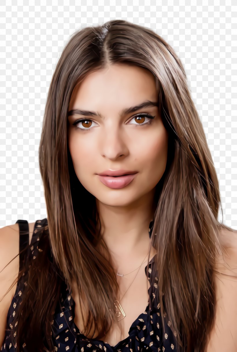 Emily Ratajkowski, PNG, 1644x2436px, Emily Ratajkowski, Beauty, Brown, Brown Hair, Chin Download Free